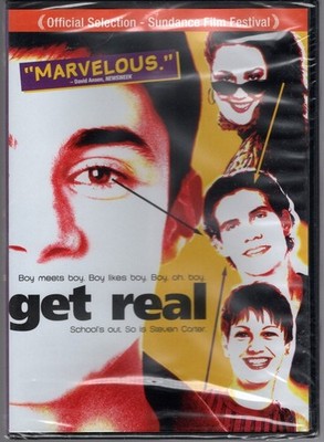 GET REAL DVD / Gay Movie / LGBTQ+ / Comedy / Brand New Sealed