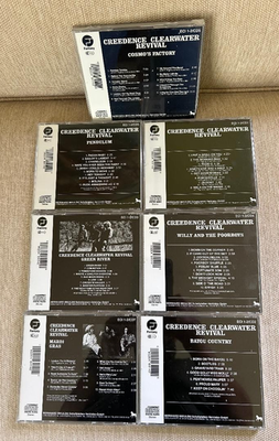 クリーデンス・クリアウォーター・リバイバル 7枚CDセット Creedence Clearwater Revival – 7 CD Collection (1998) Fantasy ZYX