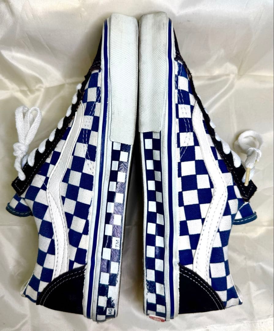Vintage 1980s Vans Old Skool Sneakers Shoes Mens Size US 85 Very Rare Item image 4