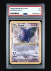 1999 POKEMON FOSSIL #5 GENGAR-HOLO PSA 1