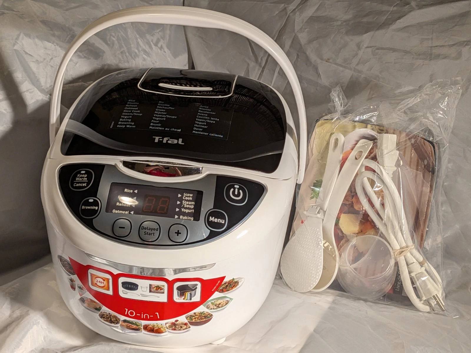 T-Fal 10 Cup Rice & Multi Cooker Series R19-2 Unused With Manuals & Accessories