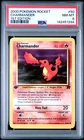 2000 POKEMON ROCKET 1ST EDITION #50 CHARMANDER PSA 8