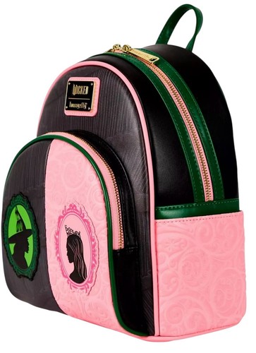 ¡¡NUEVO EN MANO!! Mini mochila Loungefly Wicked Glinda and Elphaba nueva con etiquetas - Imagen 2 de 7