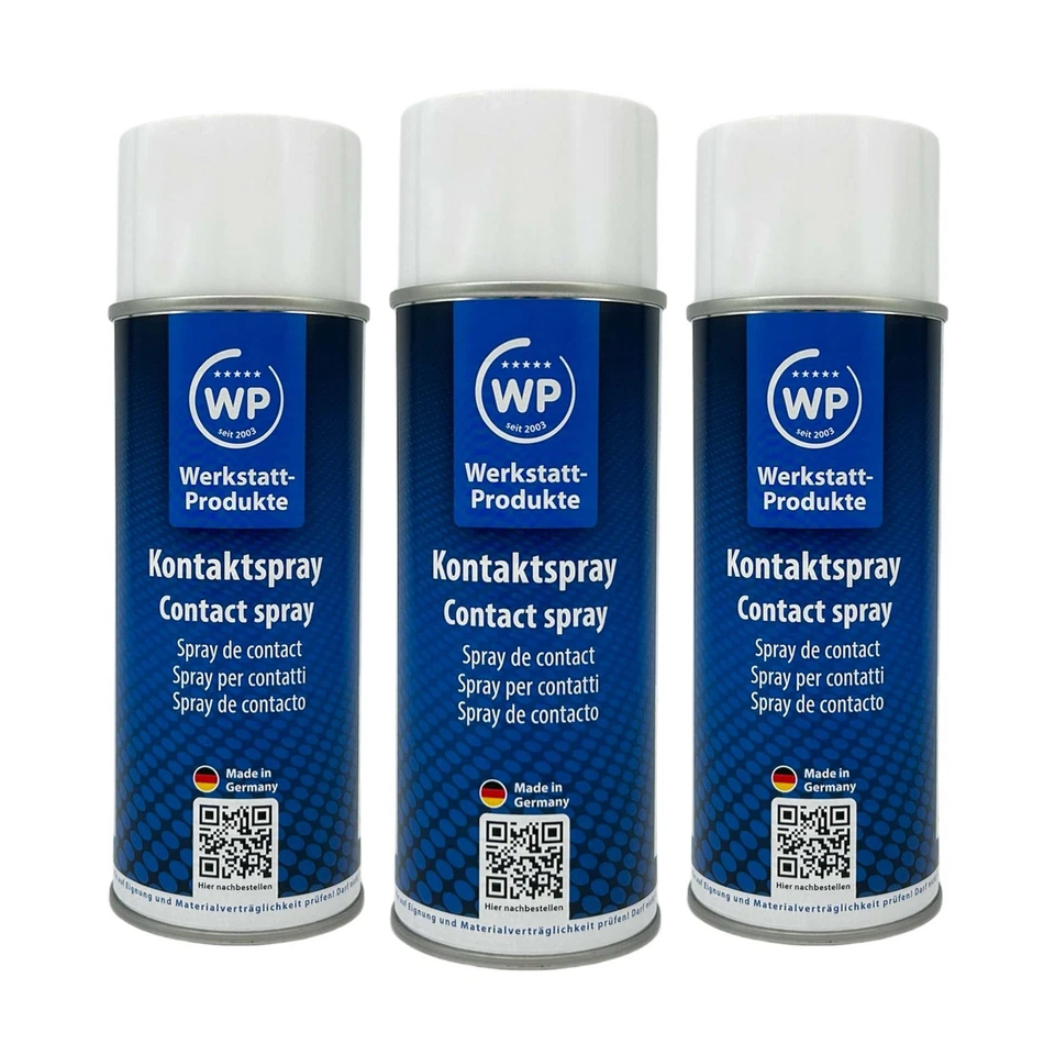 3 x MW Kontaktspray Multifunktion Kriechöl Kontaktreiniger Elektronikspray 400ml - Bild 1 von 3