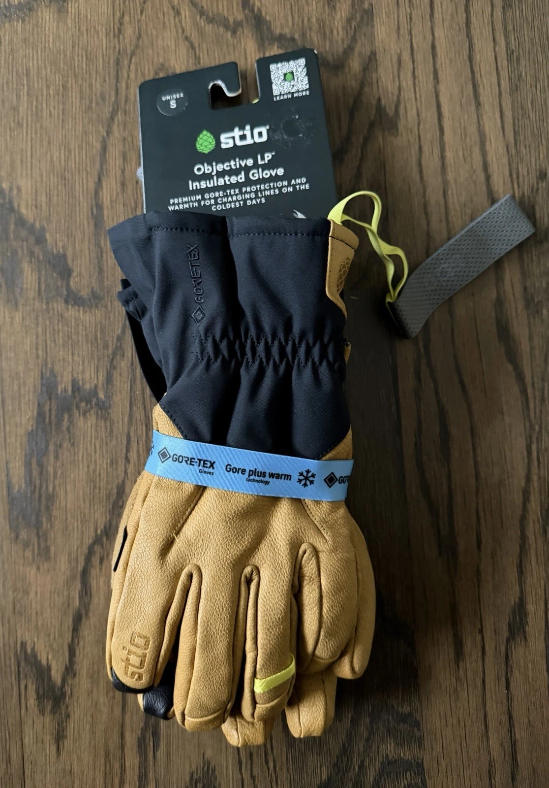 Stio Objective Insulated ski Glove Gore-Tex/PRIMALOFT/Pittard goatskin leather