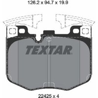 Textar 2242501 Bremsbelagsatz FüR BMW Toyota Alpina 5 X3 7 6 3 4 X4 8 X5 X6 Z4