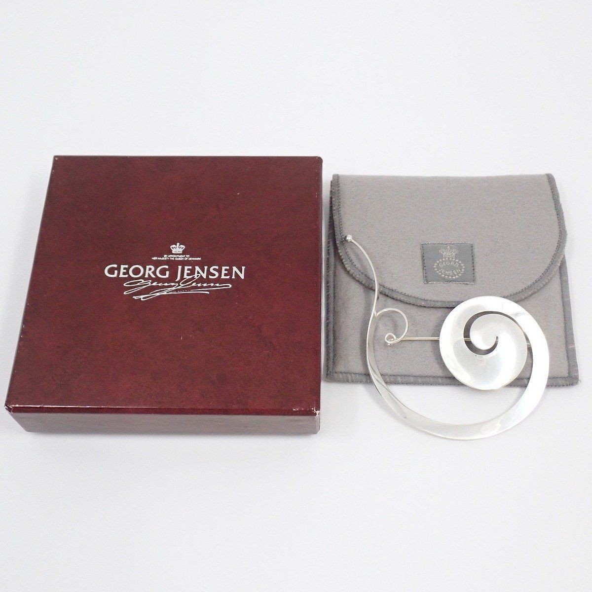 Georg Jensen Sterling Silver Pram Brooch #392 925S Denmark