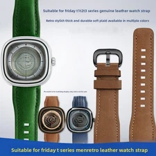 For Sevenfriday T1/01 T3/01 T2/01 High Quality Genuine Leather Watch Strap 26mm