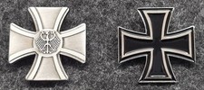 Veteranenabzeichen Bundeswehr +  Tatzenkreuz Eisernes Kreuz