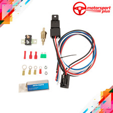 Thermostat Relay Kits Electric Radiator Cooling Fan Temp Control Switch Dc 12v