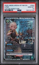 PSA 10 UNION ARENA UE14BT/NIK GODDESS OF VICTORY: NIKKE 2 STAR 2 SIG LITER 084