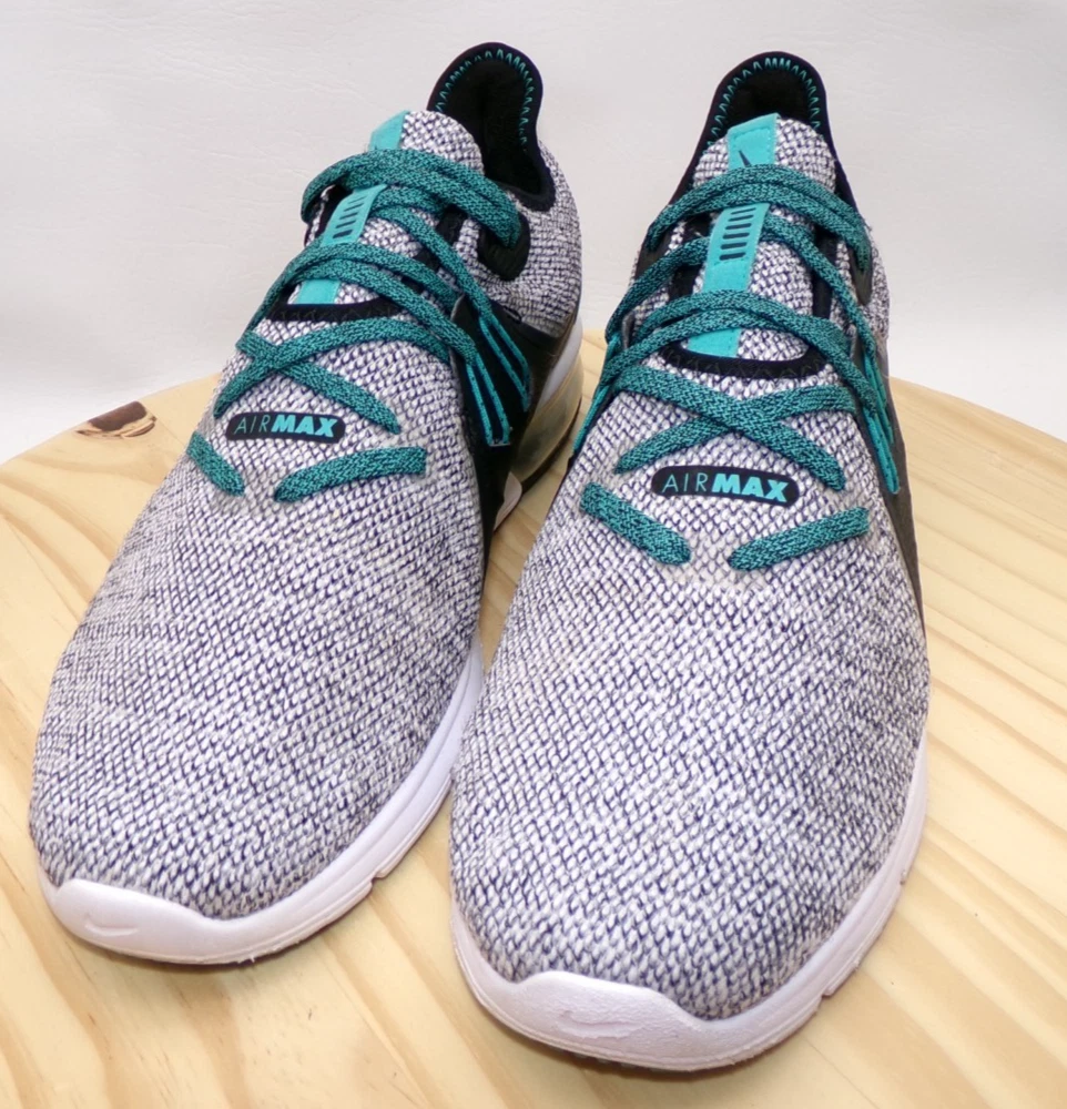 NIKE AIR MAX SEQUENT 3 921694 100 HYPER JADE MEN\'S RUNNING‎ SHOES Size 12 NIKE AIR MAX SEQUENT 3 921694 100 HYPER JADE MEN main image 4