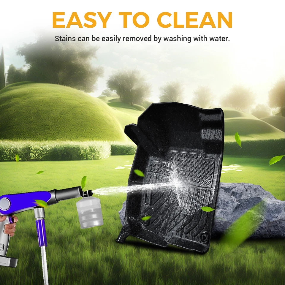 All Weather Floor Mats Liner Carpets For 2012-2019 Land Rover Range Rover Evoque - Image 4 of 4