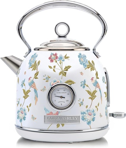 Stainless Steel Electric Kettle 1.7L 1500W Auto Shut Off & Dry Protection
