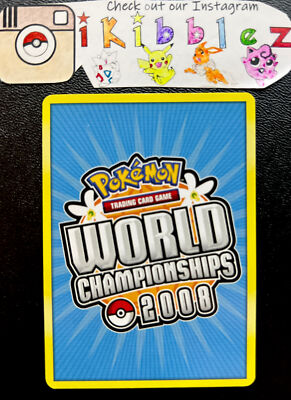 Jirachi Ex 94/100 NM Pokémon World Championships 2008 Signed Promo