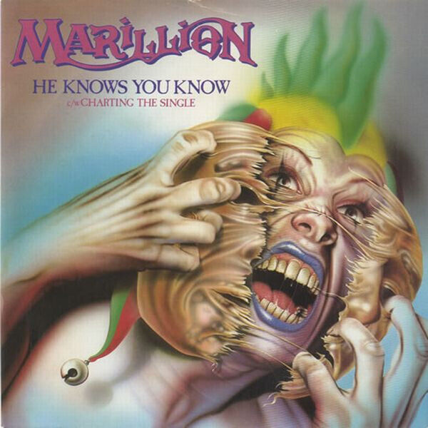 MARILLION ~ He Knows You Know ~ Original 1983 UK 2-track 7" vinyl single in p/sl