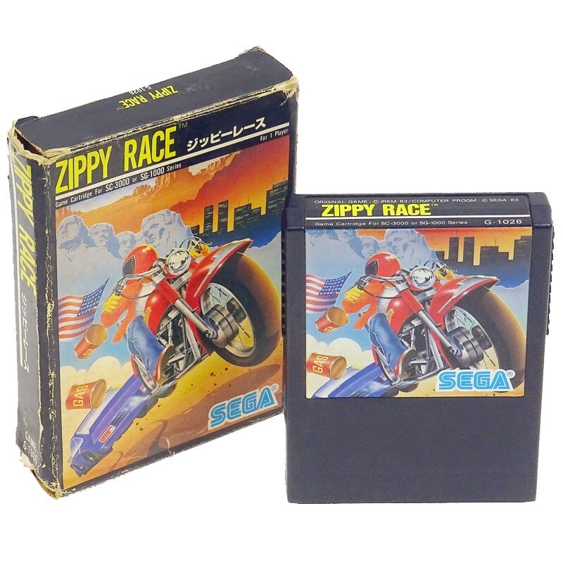 【美品】Ｎ-サブ　Ｎ－ＳＵＢ　sc-3000 ZIPPY RACE 2nd Small Box Sega SC3000 Japan Import SG1000 markIII