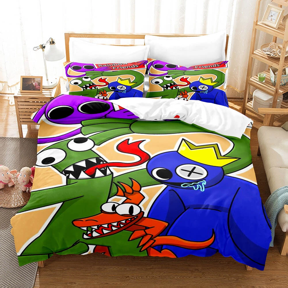 Luxury Bedding Sets Five Nights At Freddy's 3D Children Cartoon Queen King  Size