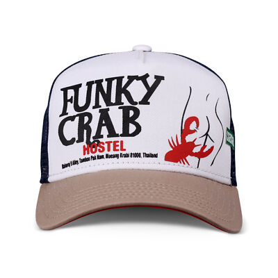 Coastal Trucker Cap HFT Funky Crab Navy/Slate Krabbe Kappe Mütze Hut Hat Costal 