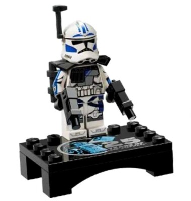 LEGO ARC CLONE TROOPER Fives w/stand 75387 minifig 25th