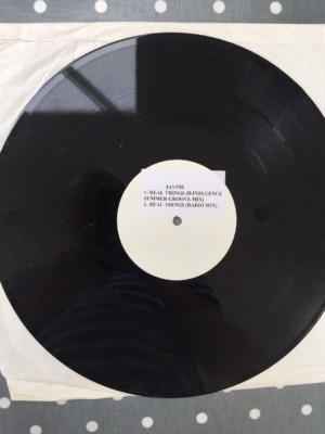 Javine  Real Things (D'Influence Mix) 12'' Promo Vinyl Label Innocent  SINTXDJ46