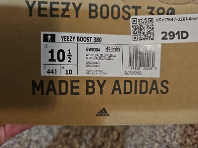 Adidas Yeezy Boost 380 Alien Blue | eBay