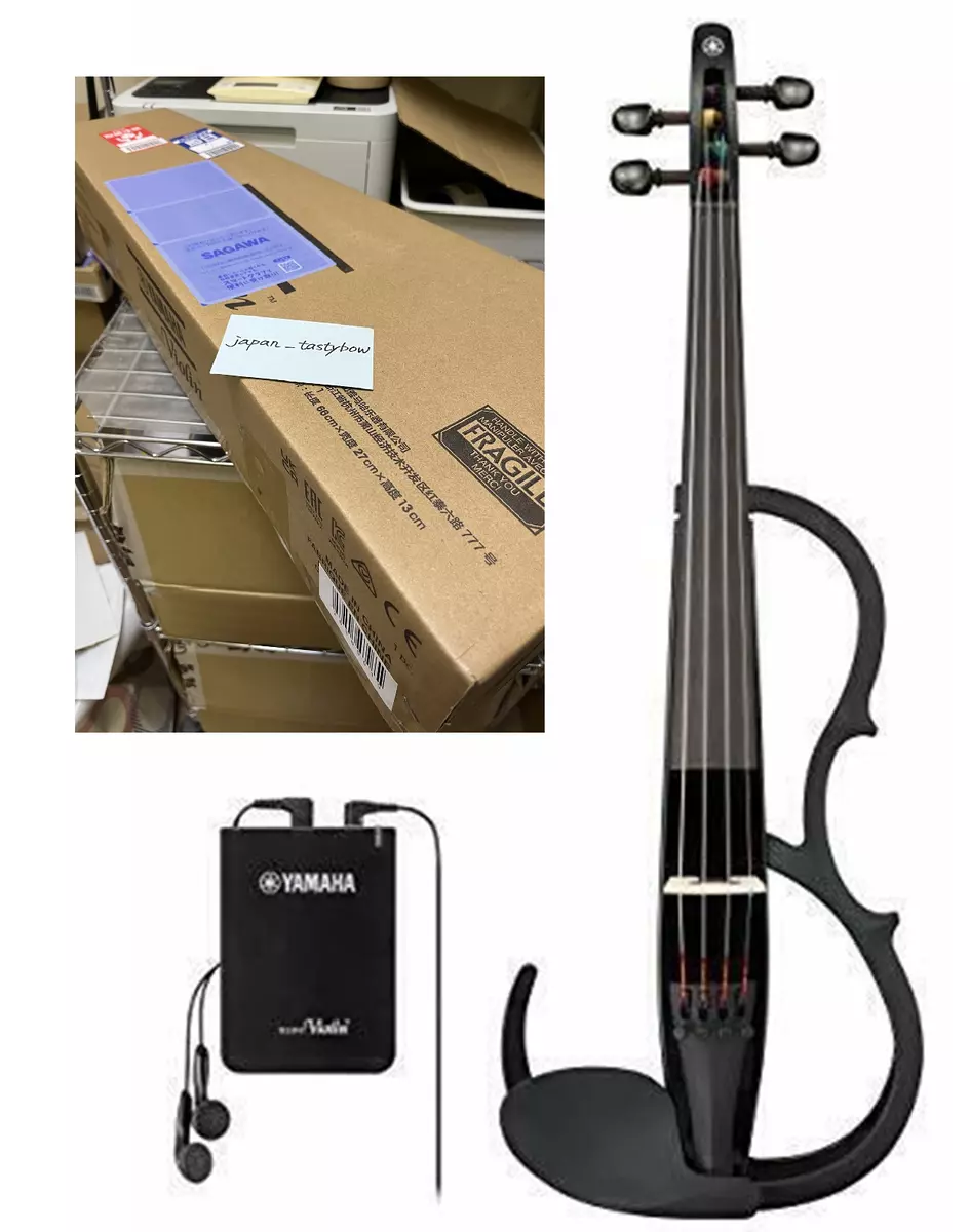 YAMAHA SILENT Violin YSV104 BL Black Musical Instrument YSV104BL