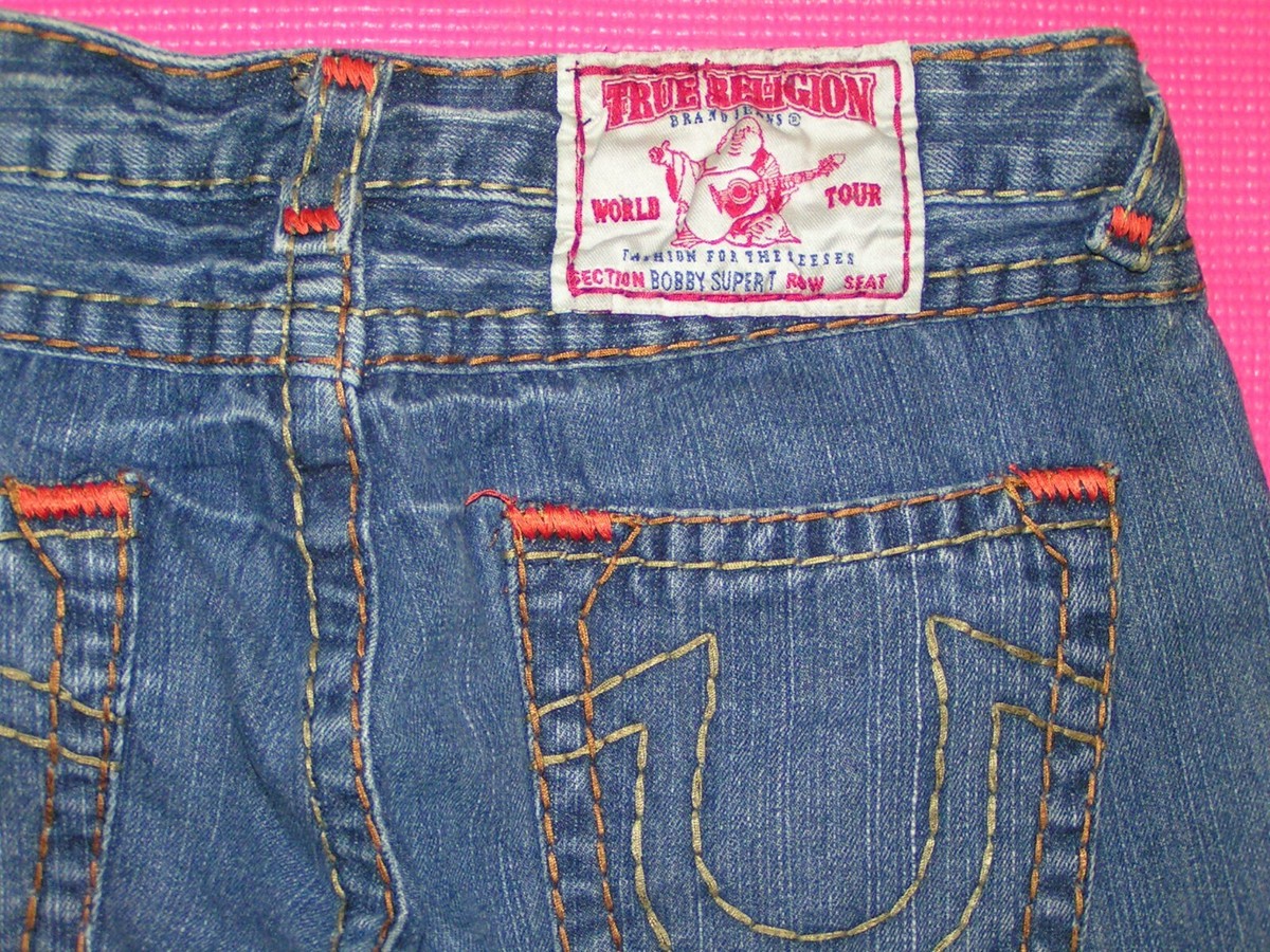 Superb! TRUE RELIGION Bobby Super T Size 30 TWISTED SEAMS Superb! TRUE RELIGION Bobby Super T Size 30 TWISTED SEAMS