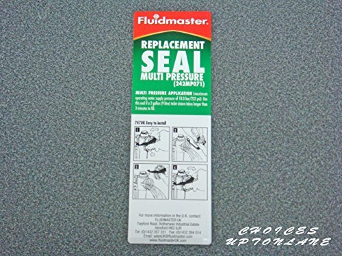 Замена мембранной мойки шарового крана для резервуара высокого давления Fluidmaster 242MP071