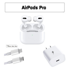Apple AirPods Pro 1st Generation In-Ear Headsets with Charging Case  Charger