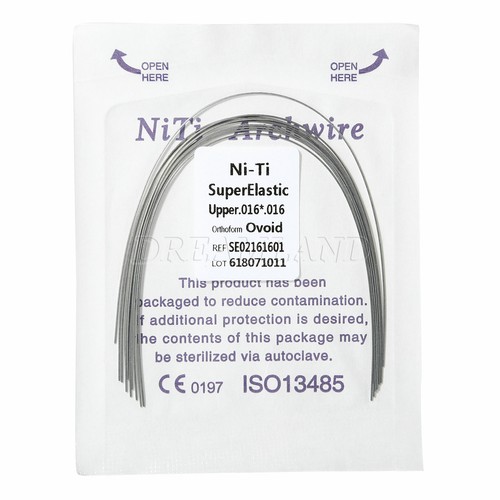 10 Packs Orthodontic Dental Super Elastic Niti Ovoid/Oval Arch Wires Rectangular - Picture 14 of 83
