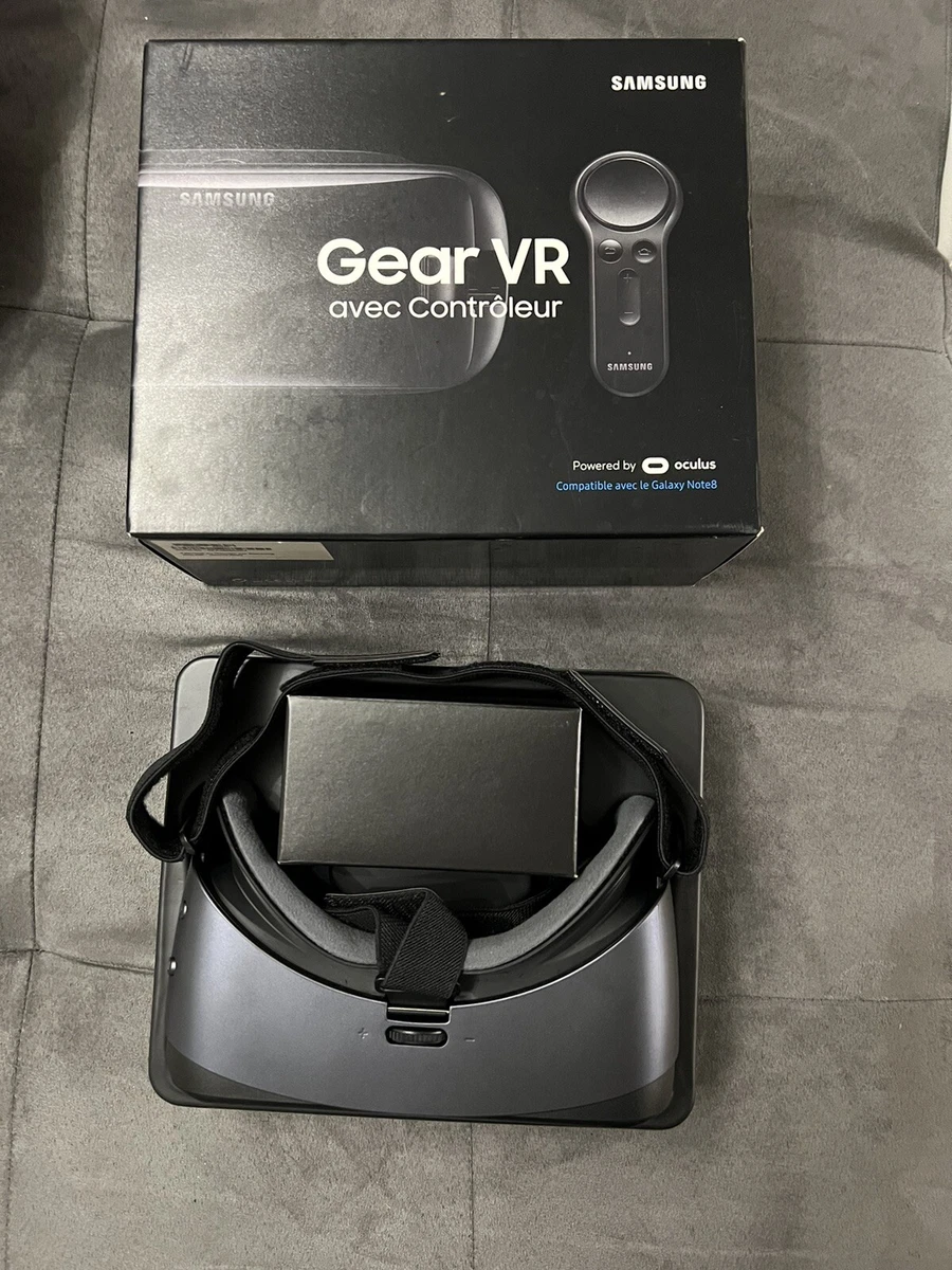 Casque de réalité virtuelle Samsung 360° Gear VR + Contrôleur Powered By  Oculus