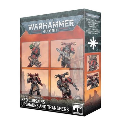 Warhammer 40k: Chaos Space Marines Red Corsairs Upgrades & Transfers Free Ship