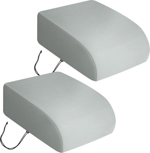 RunNico 2PCS RV Air Conditioner Cover, Gray Winter 2 pcs
