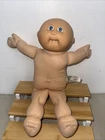 1985 Coleco Cabbage Patch Kids 14" Doll Bald Blue Eyes One Tooth  Vtg No Clothes