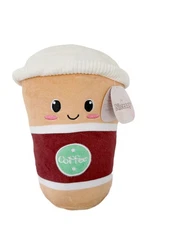 12" Coffee Cup Plush Toy Stuffed Animal Soft Squishy Latte Pillow Kawaii Gift