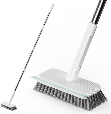 #ad #ad Floor Scrubber Stainless Steel Wire Scrub Brush with Long Handle Sturdy Durab $34.94