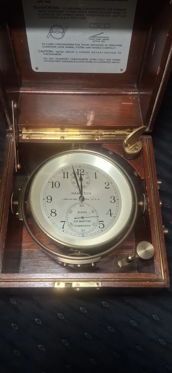 Antique Maritime Chronometers for sale | eBay