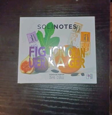 Solinotes Eau De Parfum Discovery Set Fig Orange And Tonka 3x15 ml