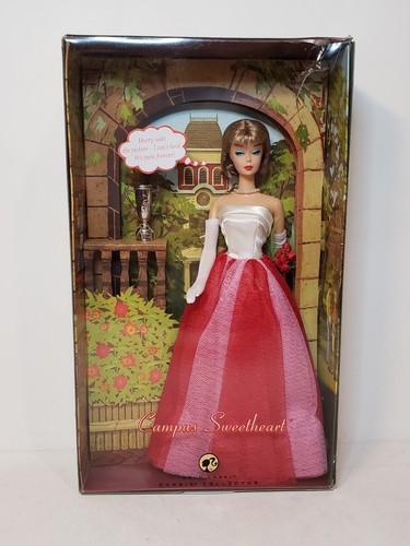 CAMPUS SWEETHEART VINTAGE REPRO BARBIE DOLL 2007 GOLD MATTEL L9600 NRFB