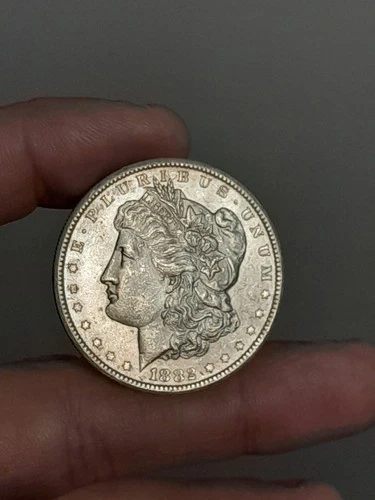 1882- CC Morgan Silver Dollar Uncirculated