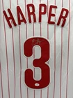 Bryce Harper Signed NIKE Philadelphia Phillies MLB VSA COA World Series Champion