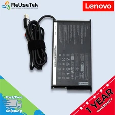 Genuine OEM Lenovo 230W AC Power Adapter Charger | Yellow Slim Square Tip