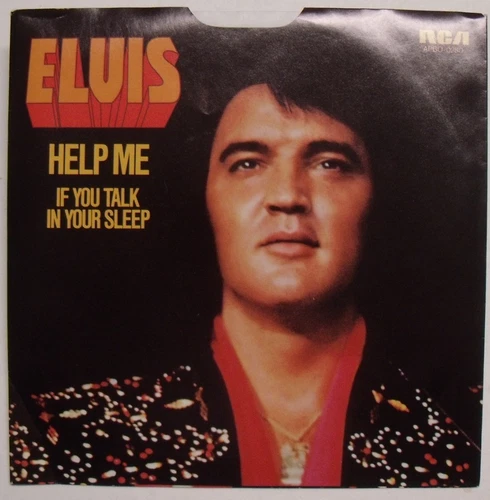 Elvis Presley - If You Talk In Your Sleep - 1974 NM 45 & Picture Sleeve