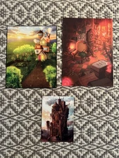 Harry Potter The Weasley Burrow Artwork Print Set Of 3 Litjoy Wizarding Trunk