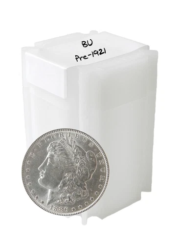 Pre 1921 Silver Morgan Dollar BU Lot of 20 S$1 Coins