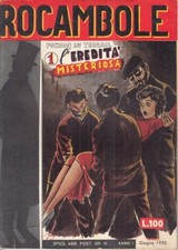 LR- ROCAMBOLE N 1 L'EREDITA' MISTERIOSA - PONSON DU TERRAIL ---- 1955- S- YFS228