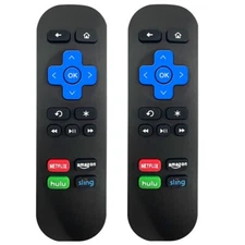 New 2Pcs Replacement Remote Control for Roku Streaming Box express