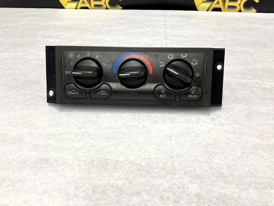 DEFECTIVE 2000 Chevrolet Venture Front Temperature Climate Control Assem G3D Foto 2 de 4
