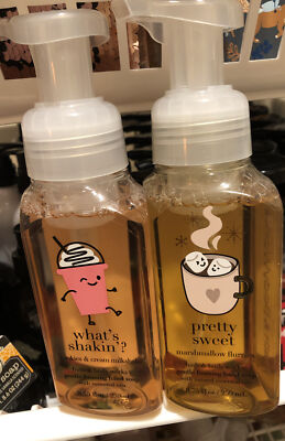 Bath & Body  Sweet Marshmallow Flurries / Cookies And Cream Foaming Hand Soaps 2